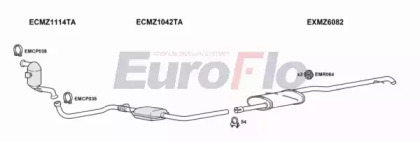 Система выпуска ОГ EuroFlo MZA1617D 1001